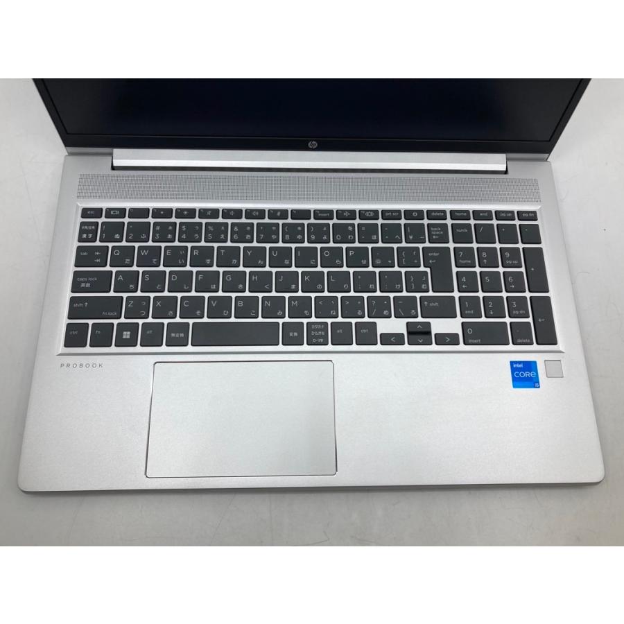 hp ProBook 450G8 中古ノートパソコン Core i7-1165G7 メモリ16GB SSD512GB 無線LAN Wi-Fi6 カメラ 15.6インチ テンキー Windows11Pro ちょい傷orちょいスレの画像