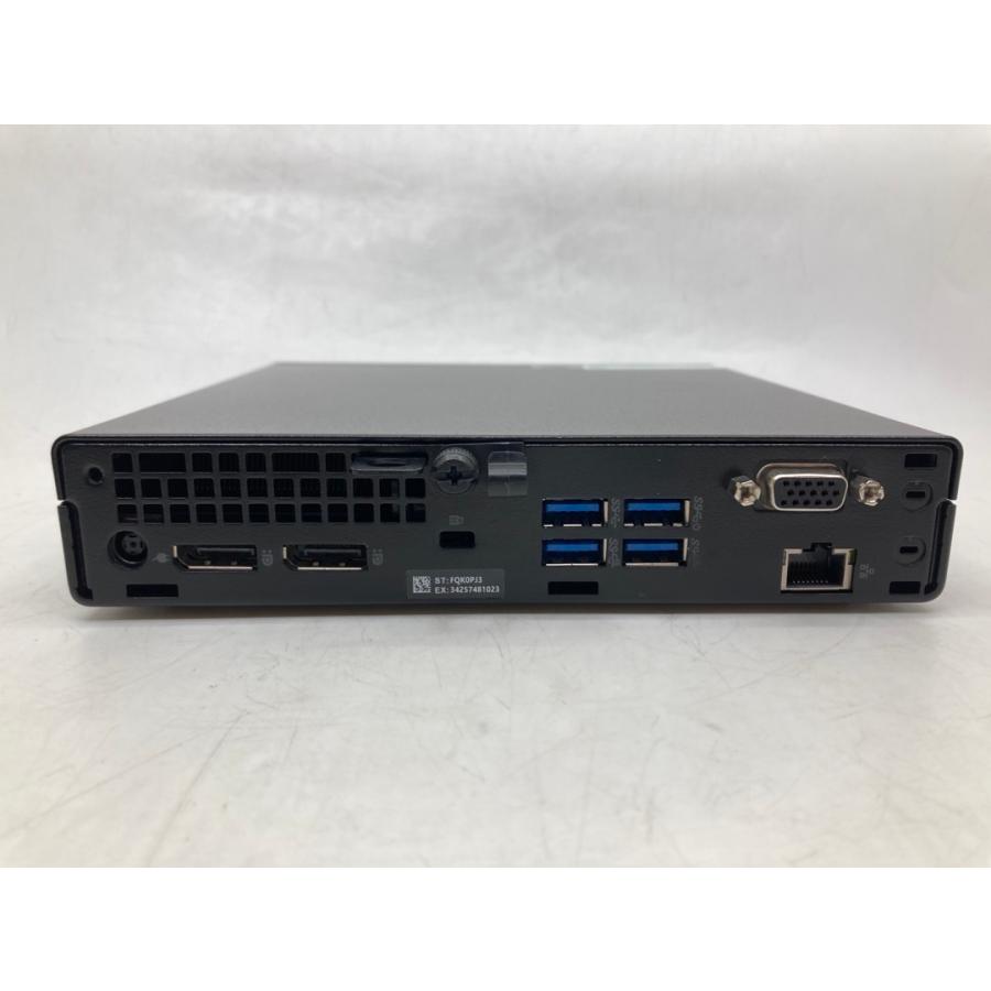 DELL OPTIPLEX 7080 Micro 中古 デスクトップ Core i7-11700 メモリ16GB SSD1TB Windows11Pro 64bit コンパクト 省スペース 小型の画像