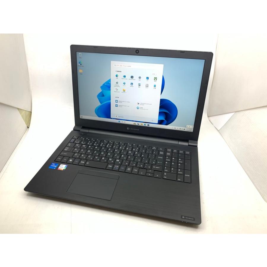 dynabook B55/HU 中古 Core i5-1135G7 メモリ16G SSD256GB 15.6インチ FHD 無線 Wi-Fi6 カメラ Windows11Pro ちょいキズの画像