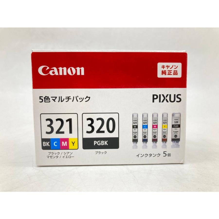 Canon 純正 BCI-321+320 5色マルチパック 6個セット 期限切れ＊未