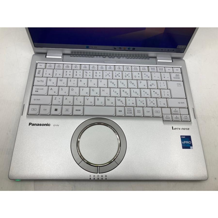 Panasonic Let's note CF-FV4 CF-FV4RDAAS 使用時間130h 中古ノートPC Core i5-1345U メモリ16GB SSD512GB Wi-Fi6E AX211 14インチ カメラ Windows11Proの画像