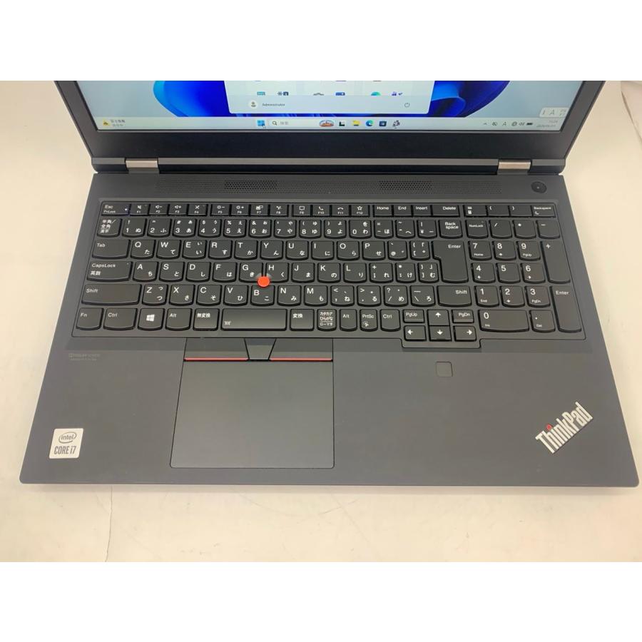 ThinkPad Lenovo P15 Gen1 Core i7-10750H メモリ64G SSD1TB 15.6