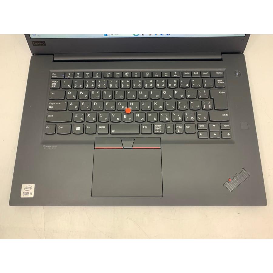 ThinkPad Lenovo P1 Gen3 Core i7-10750H メモリ32G SSD512GB 15.6