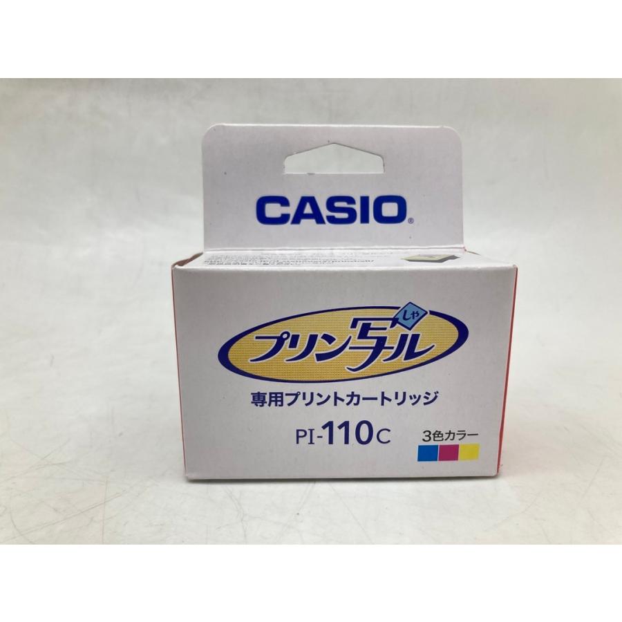 プリン写ル CASIO PI-110C 3色カラー 専用プリントカートリッジ 純正