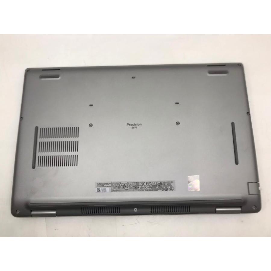DELL Pecision 3571 中古ノートパソコン Core i7-12800H 2.4GHz メモリ16GB SSD512GB カメラ GeForce RTX A1000 無線LAN Windows11Pro 25H2の画像
