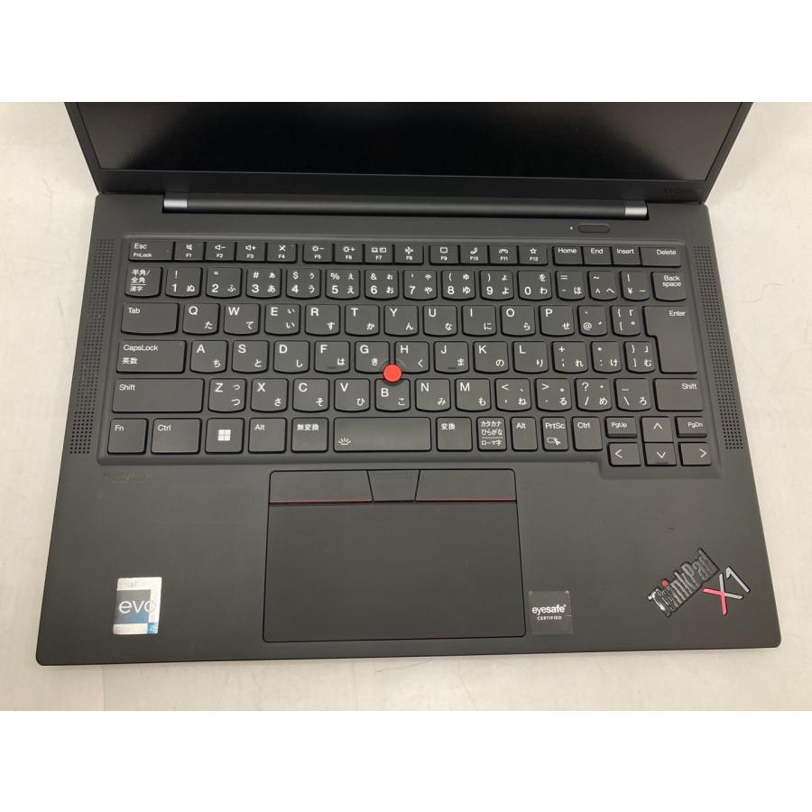 Lenovo ThinkPad X1 Carbon Gen10 中古ノートパソコン Core i7-1260P メモリ16G SSD512GB WiFi6 14インチ カメラ Windows11Pro ドット欠けありの画像