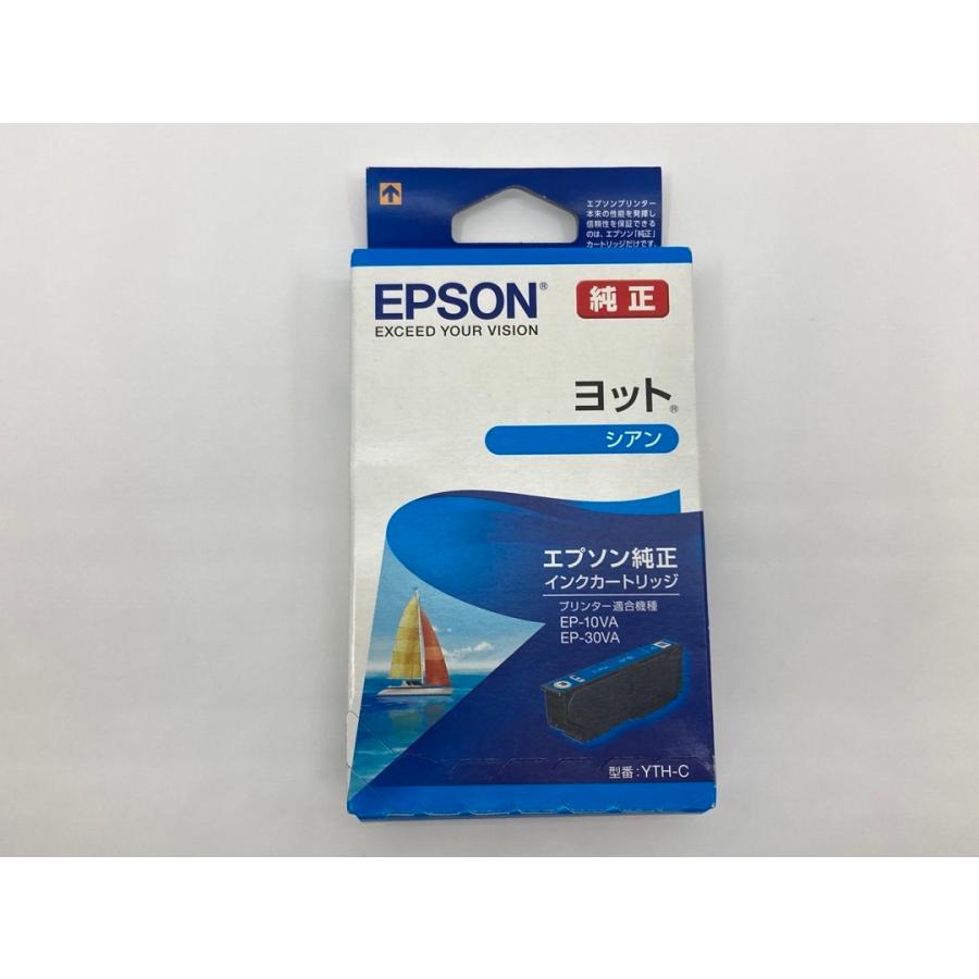 EPSON YTH-C シアン ヨット 純正インクカートリッジ アウトレット 期限切れ 未使用 未開封 | エプソン