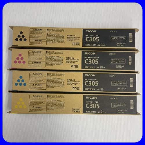 リコー（RICOH） RICOH MP Pトナー C305 4色セット ブラック シアン
