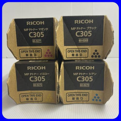 リコー RICOH MP Pトナー C305 4色セット ブラック シアン リコー RICOH MP Pトナー C305 4色セット ブラック シアン