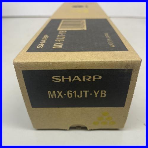 SHARP（シャープ） SHARP MX-61JT-YB トナー 純正品 イエロー MX-61 