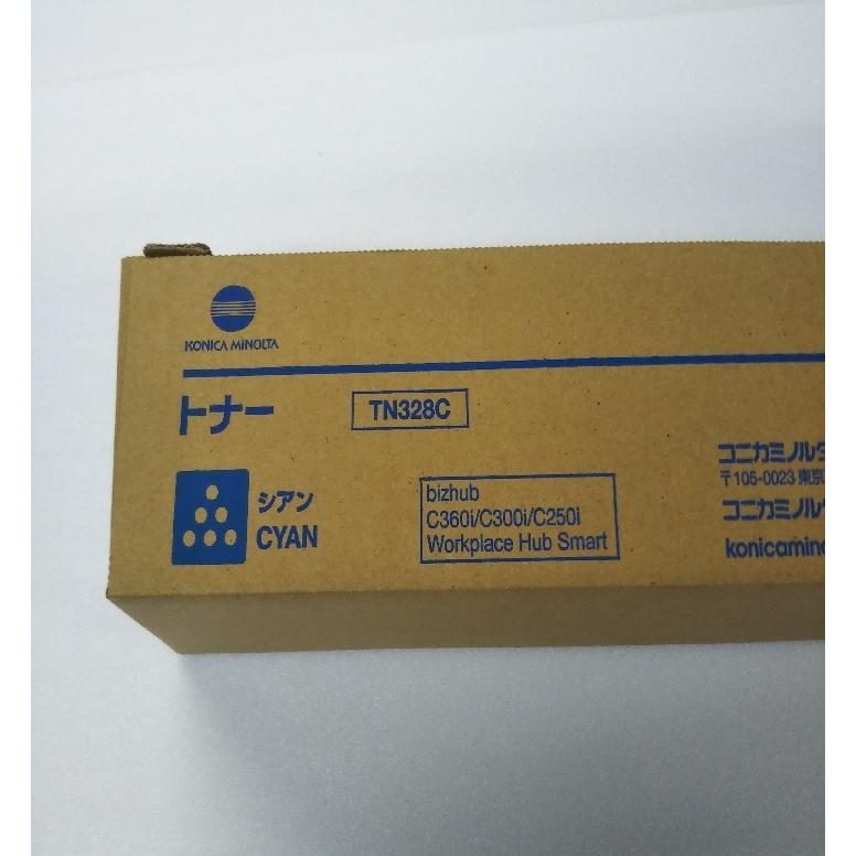 コニカミノルタ トナーカートリッジTN328C シアン bizhub コニカミノルタ TN328C シアン トナー 送料無料 AAV8470 C360i