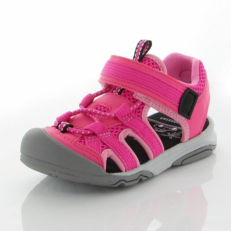 大幅値下げ 水濡れok つま先ガード スポーツ サンダル ムーンスター Mfl S003c ピンク 子供 キッズ 女の子 Mfls003cpk 小浜シューズセンター ヤフー店 通販 Yahoo ショッピング