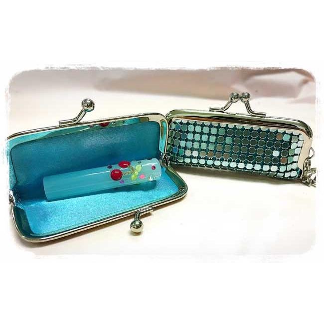 印鑑　はんこ　かわいい　銀行印　お祝い　プレゼント　おしゃれ　ネイルアート　オリジナル　ネイルアート銀行印　キャンディ＆チェリー