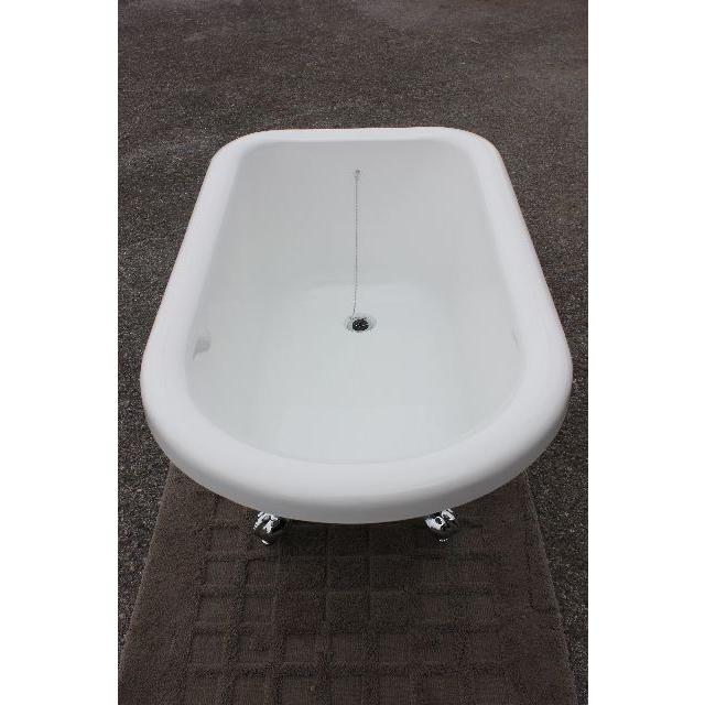 猫足バスタブ 浴槽 バスタブ 置き型 幅1350 KOA223-1350G : オバラ住設