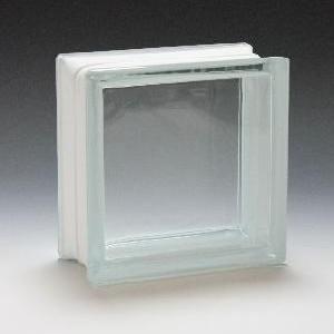 ガラスブロック サイズ 190×190×95 ダイレクトクリア KOGB0250　6個セット｜obara-jyusetu