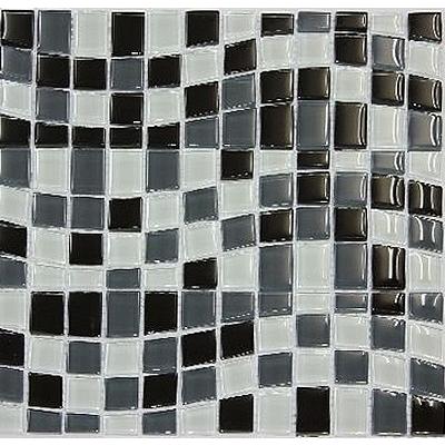 モザイクタイル ガラス モザイクタイル タイルシート 11枚 KOMT-BIW