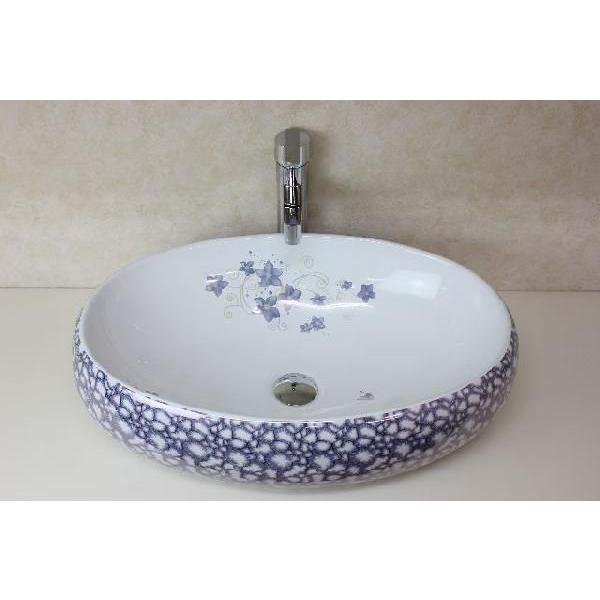 洗面ボウル 陶器 洗面ボール 手洗い鉢 手洗い器 洗面器 おしゃれ KORS-1580B｜obara-jyusetu