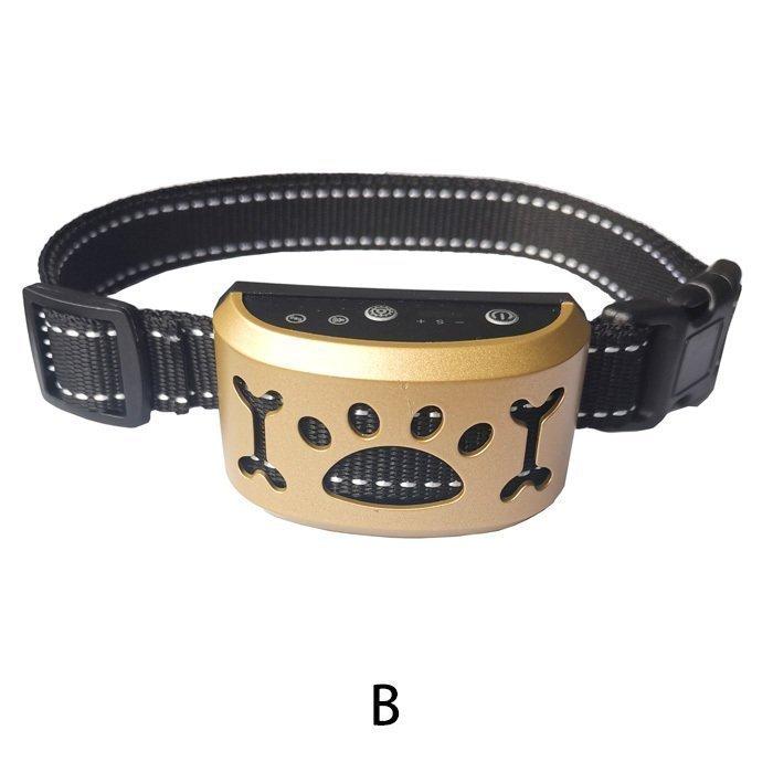 充電式 犬用 無駄吠え 禁止くん 首輪 しつけ 方法 音 電気 振動 ムダ吠え 無駄吠え防止 微電流 電気ショック トレーニング 犬 防水 外飼い