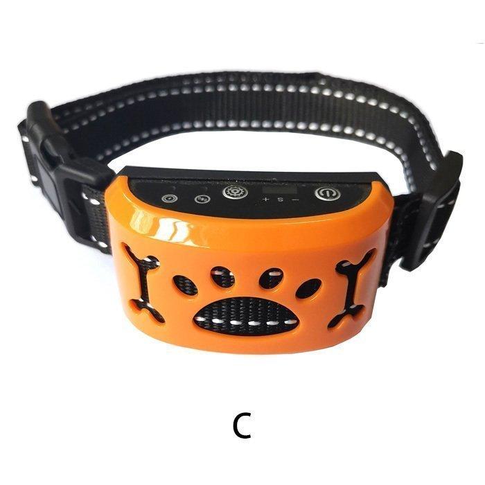 充電式 犬用 無駄吠え 禁止くん 首輪 しつけ 方法 音 電気 振動 ムダ吠え 無駄吠え防止 微電流 電気ショック トレーニング 犬 防水 外飼い