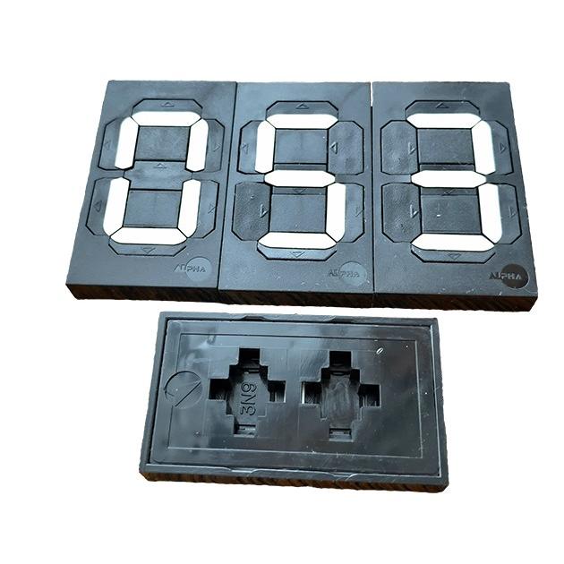 回転扉式ナンバープレート【デジナンN3】 : オバリサインショップ