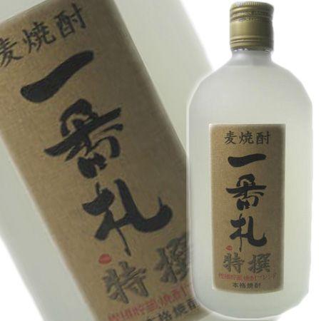 麦焼酎 特撰一番札 25度 720ml : 大場酒店 Yahoo!ショッピング店