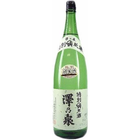 澤乃泉 特別純米酒 1800ml｜obasaketen