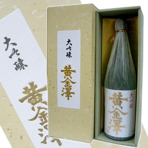 黄金澤 (こがねさわ) 大吟醸 1800ml 箱入り　｜obasaketen