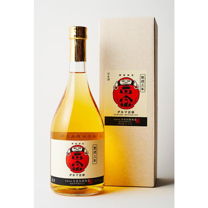 達磨正宗 熟成三年 古酒 720ml 箱入り (岐阜県産日本酒) : 大場酒店