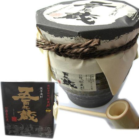 芋焼酎　田苑　五百年蔵　かめ壷貯蔵　25度　1800ml詰｜obasaketen