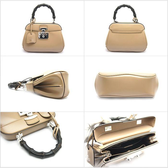 GUCCI（グッチ） 中古 良品 バンブー 2WAYバッグ ベージュ 353522