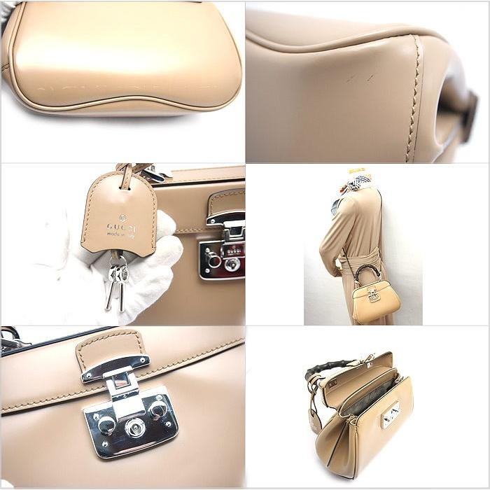 GUCCI（グッチ） 中古 良品 バンブー 2WAYバッグ ベージュ 353522