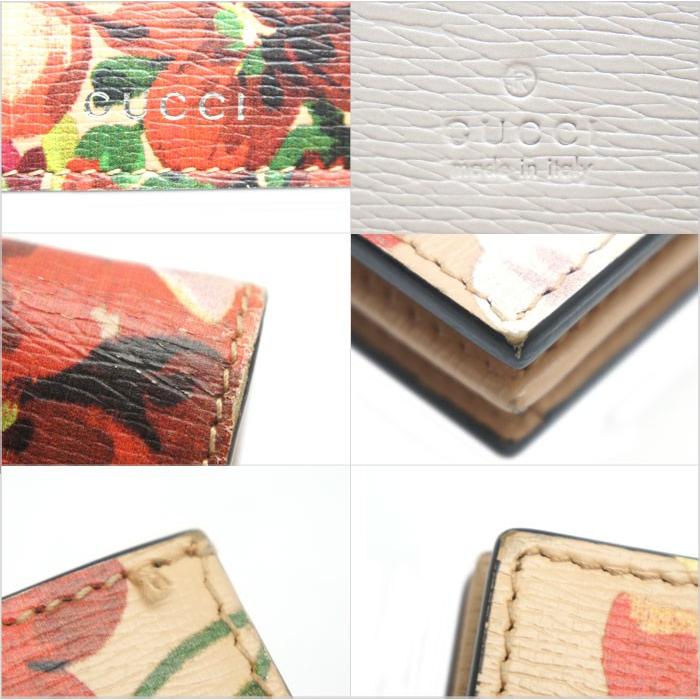 GUCCI 中古 良品 GUCCIグッチ 札入れ付きカードケース ブルームス 