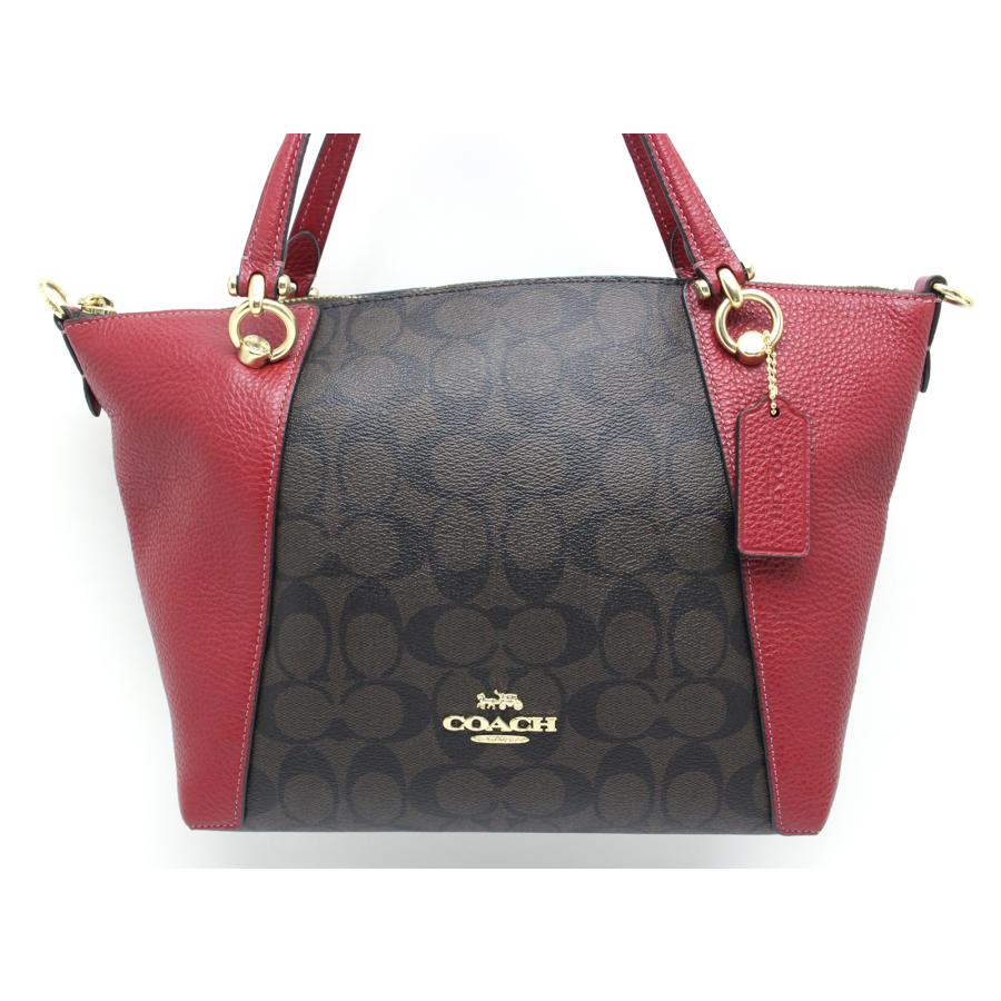 COACH（コーチ） 中古 美品 シグネチャー レザー 2WAY バッグ C6230