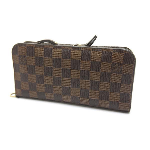 中古 安心価格 LV ルイヴィトン ダミエ 長財布 ポルトフォイユ 