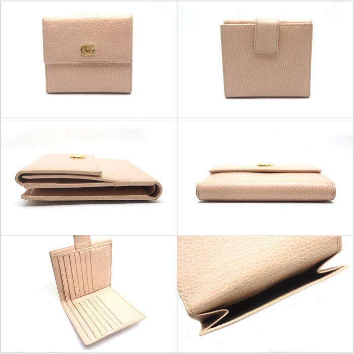 GUCCI 中古 安心価格 GUCCIグッチ 2つ折り財布 ピンク 456122 : オバタ