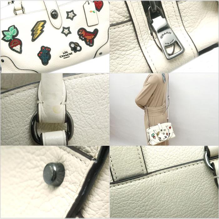 COACH 中古 美品 COACHコーチ 2WAYバッグ マーサーサッチェル24 57722 