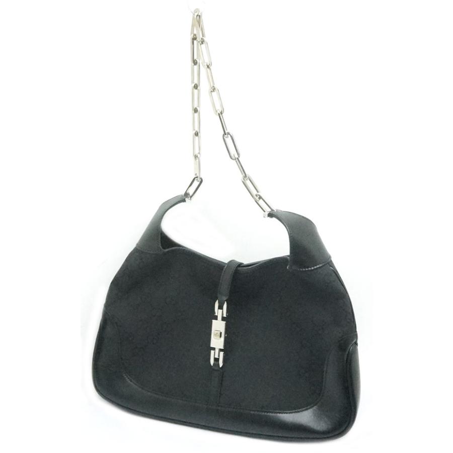 GUCCI 中古 良品 GUCCIグッチ ジャッキー チェーンセミショルダー 
