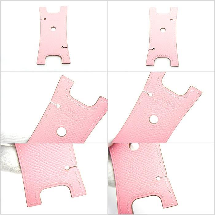 HERMES エルメスイヤホンホルダーピンク未使用品