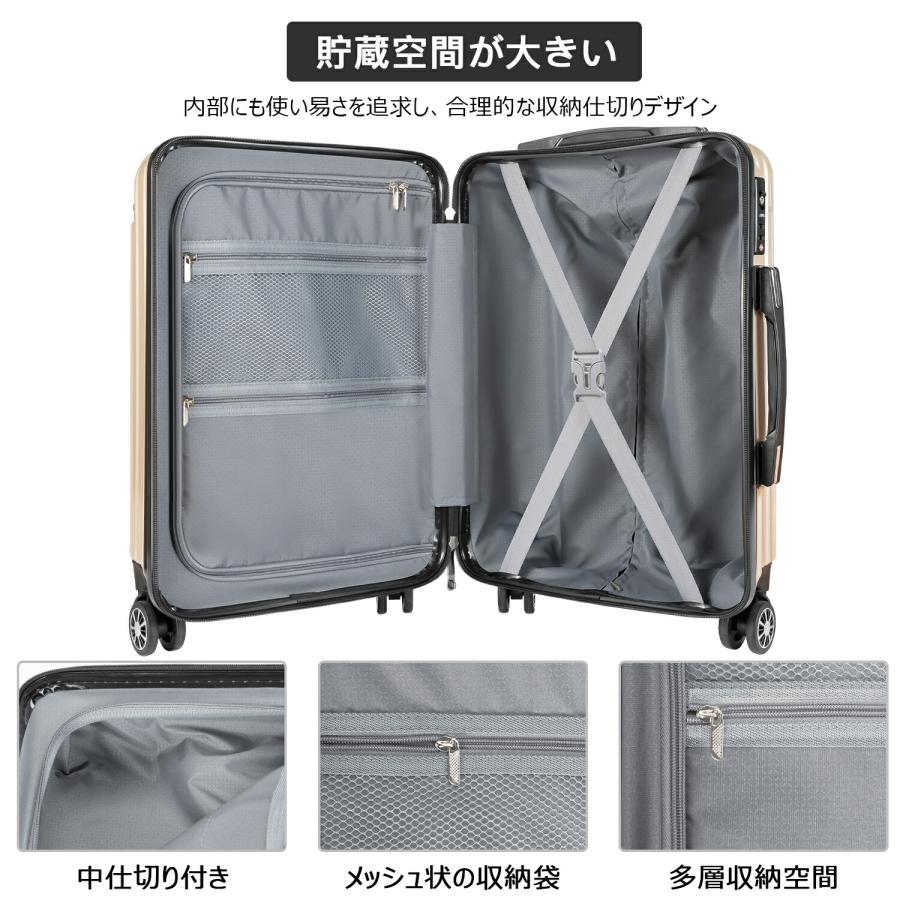 スーツケース キャリーケース 98L Lサイズ 13泊14日 大容量 軽量 スーツケース キャリーケース 98L Lサイズ 13泊14日 大容量 軽量