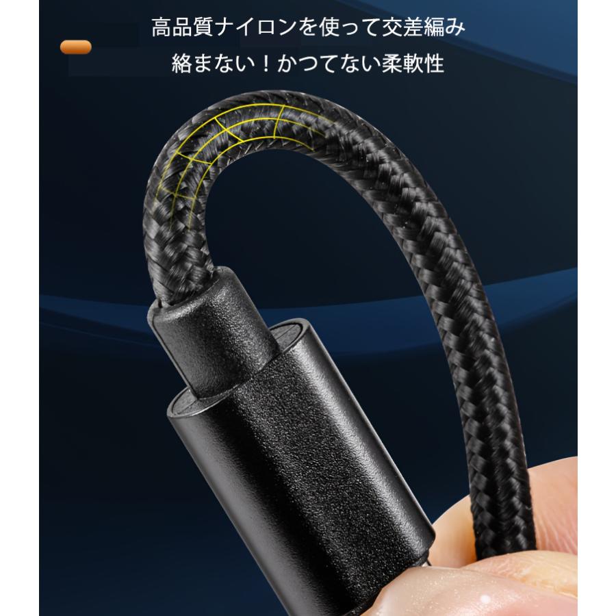 タイプc ケーブル 爆買 2m 1m usb type-c usbケーブル iPhone16充電ケーブル 2A 急速充電 データ転送 絡まない モバイルバッテリー 高耐久 smagen |  | 16