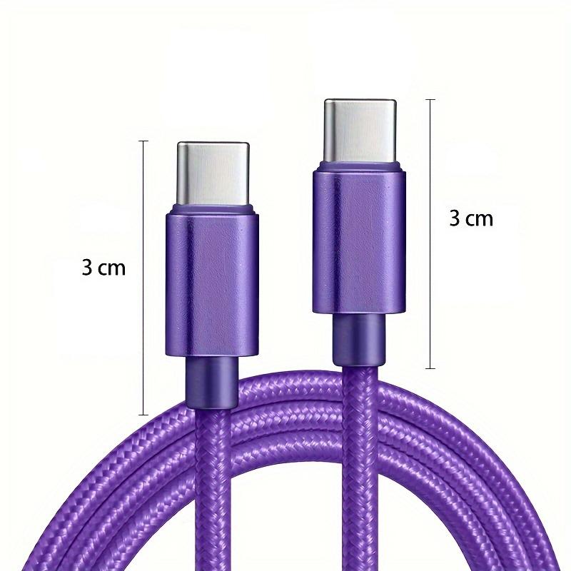 USB C ケーブル 2m 1m 爆買 type c タイプc ケーブル 絡まない 60W 急速充電 データ転送 ナイロン編み 断線防止 高耐久 iPhone17 16 Galaxy iPad Pro MacBook |  | 15
