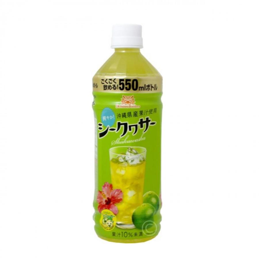 沖縄ボトラーズ シークヮーサー ドリンク果汁10％未満 550ml