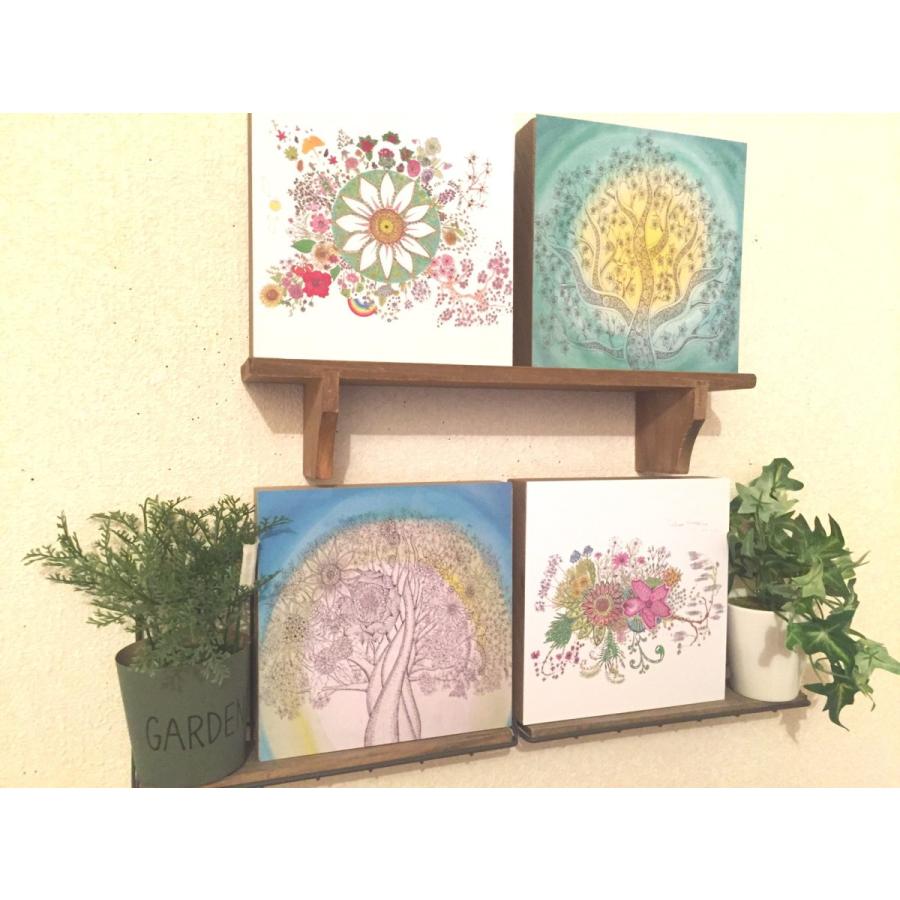 絵画 モダン アートパネル アート インテリア 雑貨 おしゃれ ロココロ パターンアート ゼンタングル 花 画家 Takuya Kawashima 作品 希望の樹 源 231 Obeolys Co 通販 Yahoo ショッピング