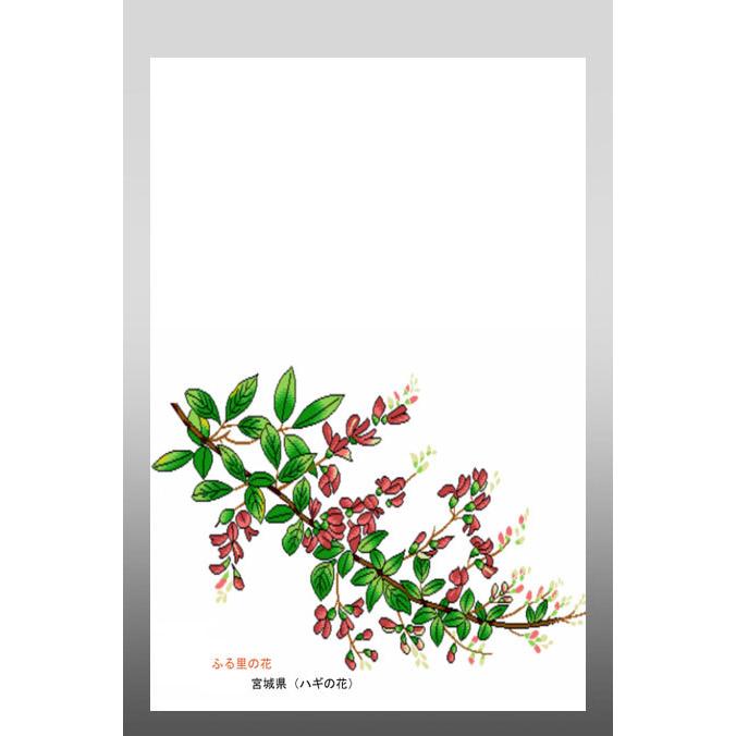 花 イラスト ポストカード 絵葉書 イラスト画 ふる里の花 宮城県 ミヤギノハギ 43 Miyagi がま口財布 おび蔵 通販 Yahoo ショッピング