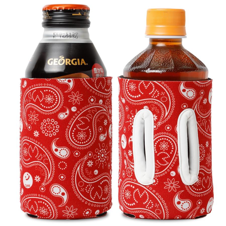 通せるクージー 350 "Reference" ペイズリー柄 レッド by Objectiboo! (オブジェクティブー)｜ アウトドア キャンプ 缶ホルダー 缶カバー |  | 02