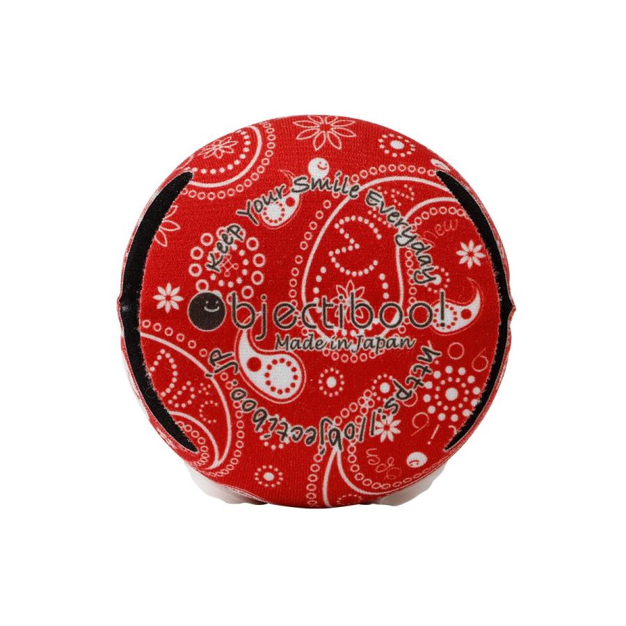 通せるクージー 350 "Reference" ペイズリー柄 レッド by Objectiboo! (オブジェクティブー)｜ アウトドア キャンプ 缶ホルダー 缶カバー |  | 03