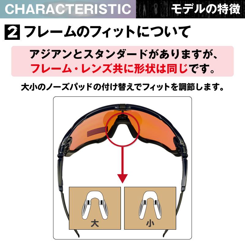 オークリー ジョウブレイカー サングラス 交換レンズ プリズム 101-111-021 OAKLEY JAWBREAKER スポーツサングラス PRIZM RUBY｜oblige｜06