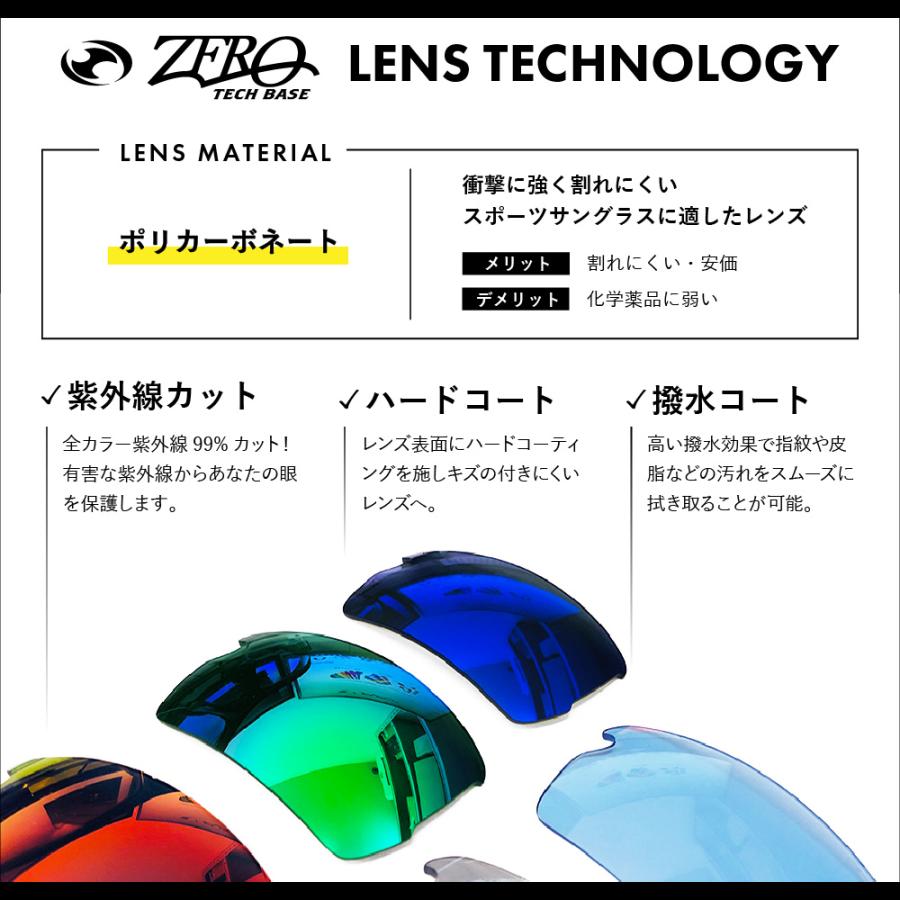 当店オリジナル ESS クロスボウ ノーズパッド付 交換レンズ セット スポーツ サングラス CROSSBOW ミラーレンズ ZERO製｜oblige｜07