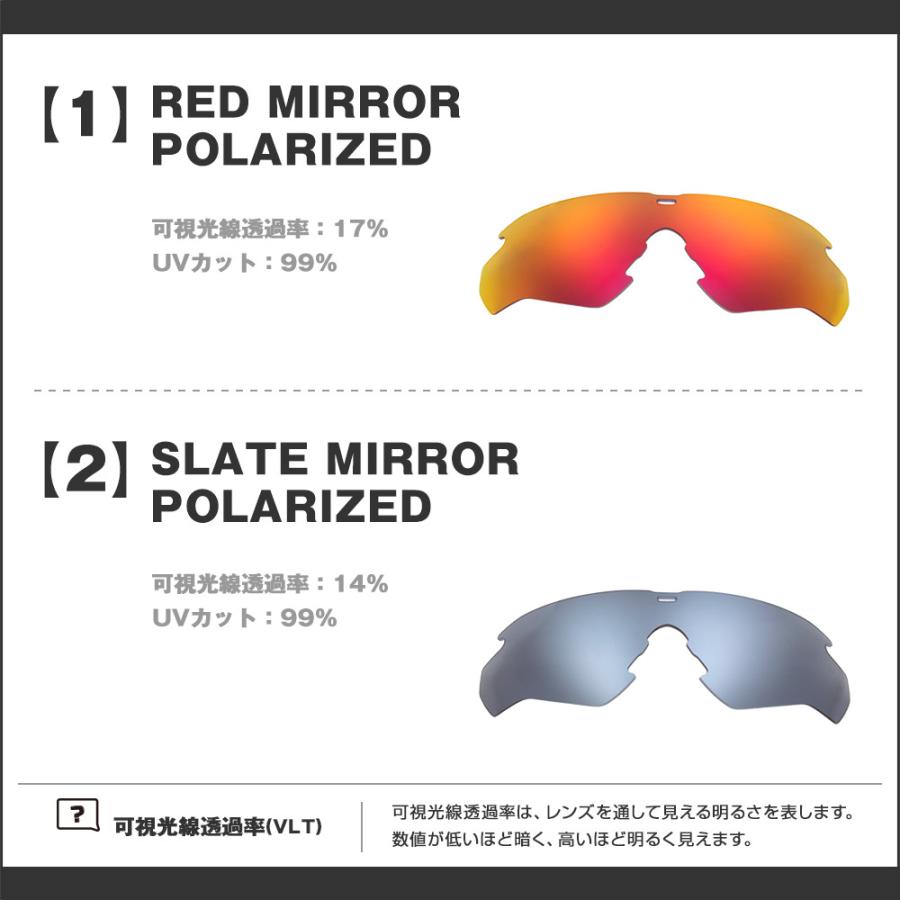 ESS サングラス ノーズパッド付 交換レンズ セット クロス