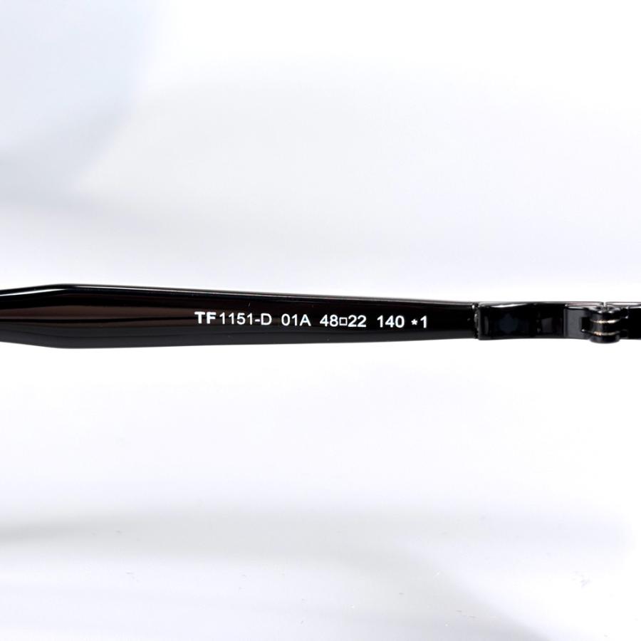 トムフォード サングラス FT1151D 48サイズ 01A ローブリッジフィット TOM FORDの画像